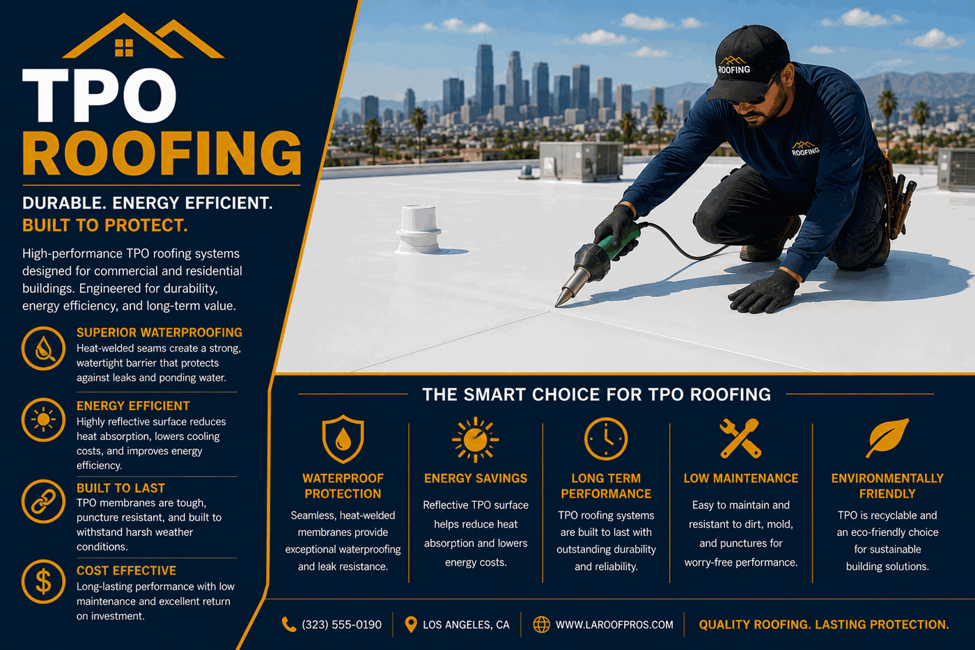 TPO Roofing Santa Monica